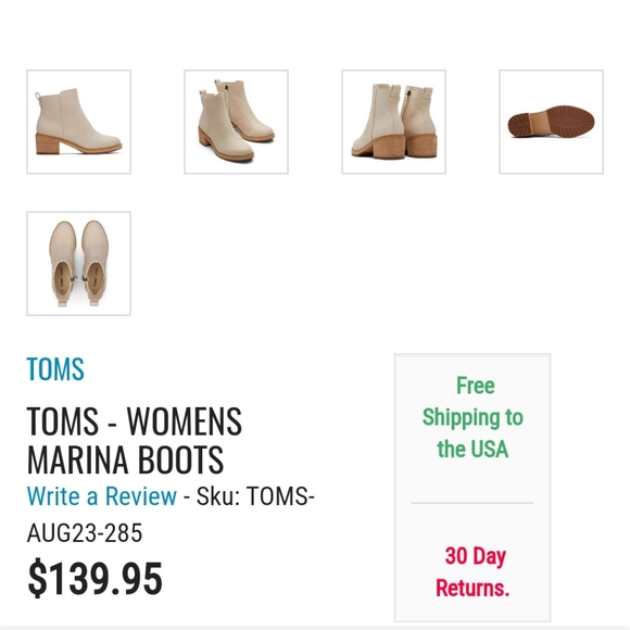 Tom's Marina Boot - Picture 2 of 6